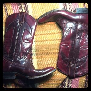 Handmade Mexican Leather Cowboy Boots